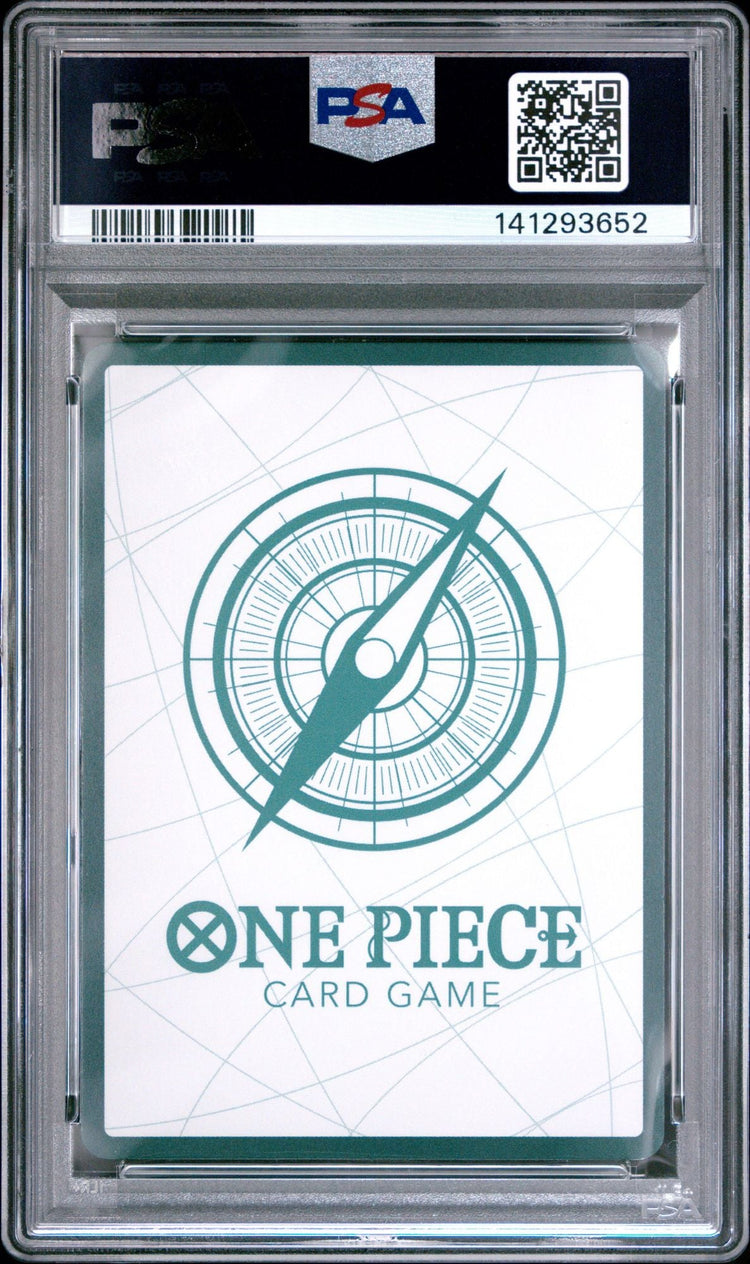 Graded 2025 One Piece Don!! Card OP13 Gold D Roger Gold Trading Card Game PSA 10 Gem Mint
