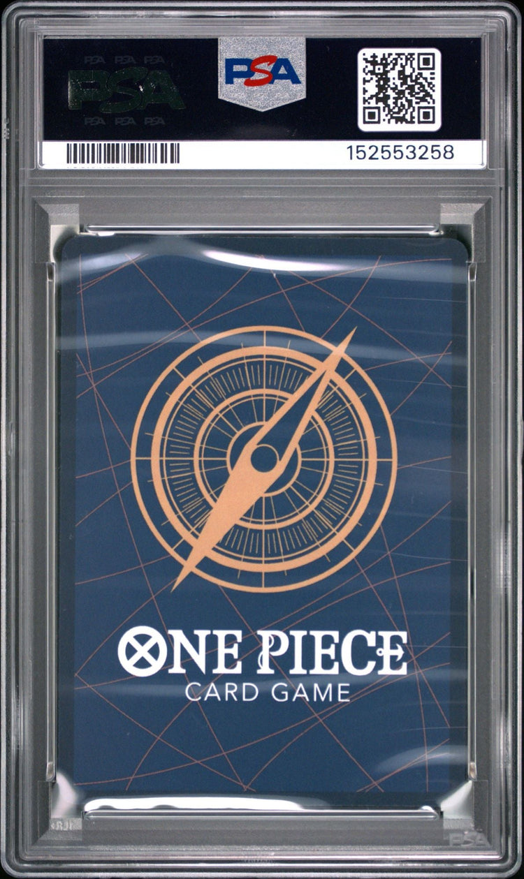 Graded 2025 One Piece Emporio Ivankov #004 Sparkle Foil Trading Card Game PSA 10 Gem Mint