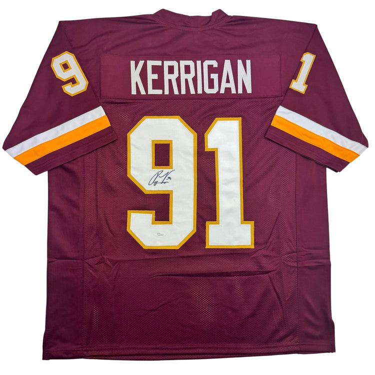 Autographed/Signed Ryan Kerrigan Washington Maroon Football Jersey JSA COA