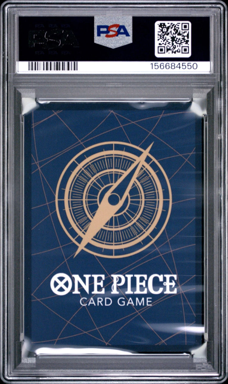 Graded 2024 One Piece Stussy #085 OP07 EN Alt Art Trading Card Game PSA 10 Gem Mint