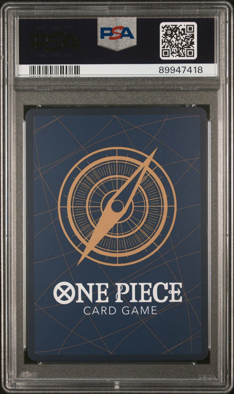 Graded 2024 One Piece Stussy #085 OP07 JP Alt Art Trading Card Game PSA 10 Gem Mint