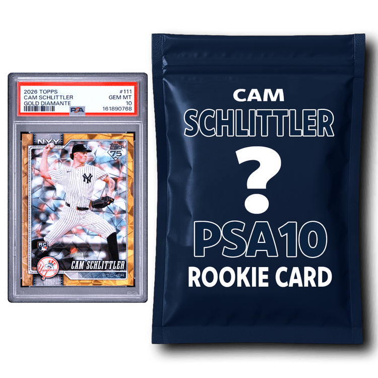 Cam Schlittler PSA 10 Graded Rookie Baseball Card Mystery Pack