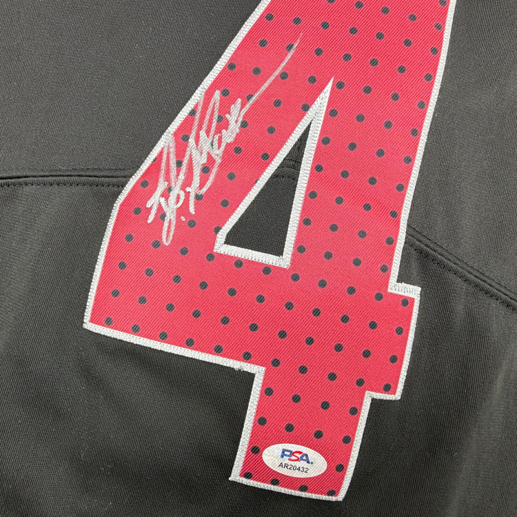 Autographed/Signed Jeremiyah Love Arizona Black Football Jersey PSA/DNA COA