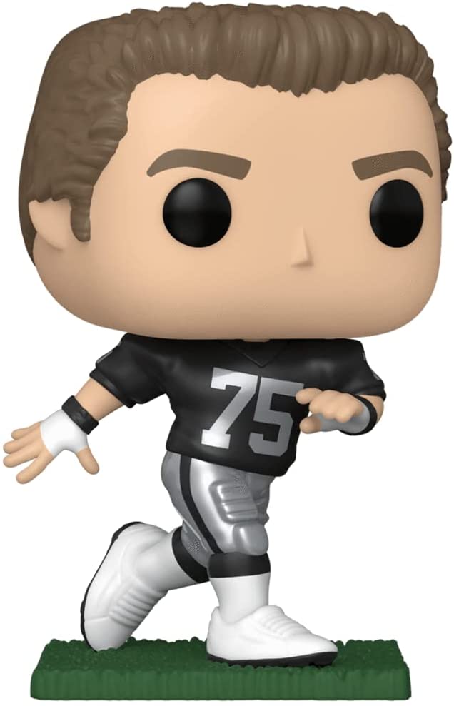Howie Long #151 Funko POP! Football NFL: Legends Oakland Las Vegas Raiders Figurine Bundle with Protector Display Case