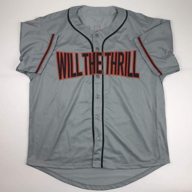 Autographed/Signed Will Clark San Francisco Grey Baseball Jersey JSA COA