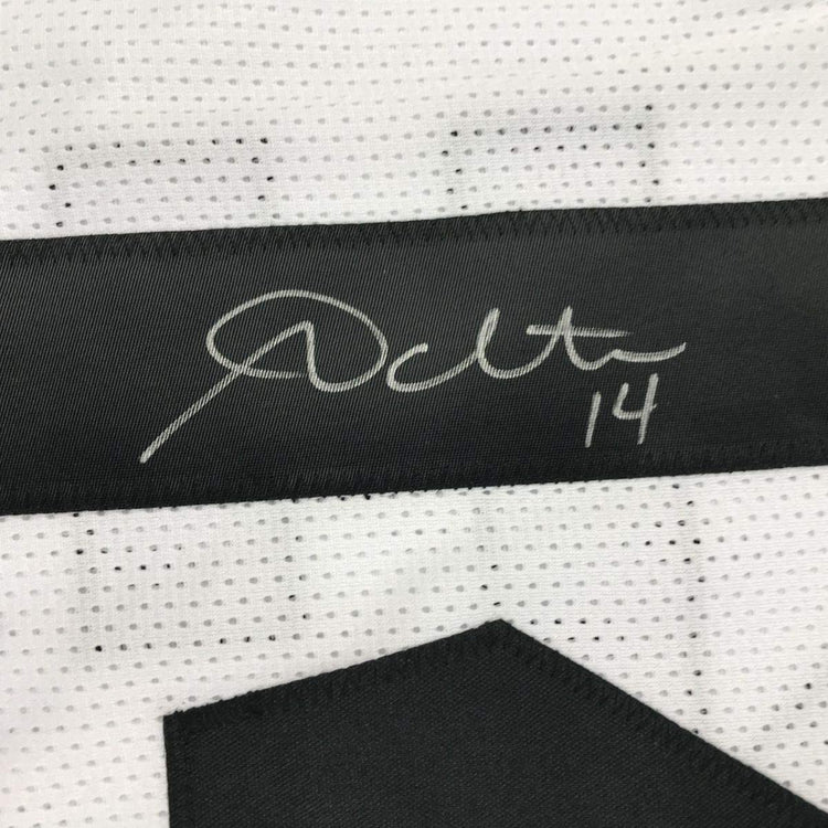 Framed Autographed/Signed Andy Dalton 33x42 Cincinnati Color Rush Football Jersey JSA COA