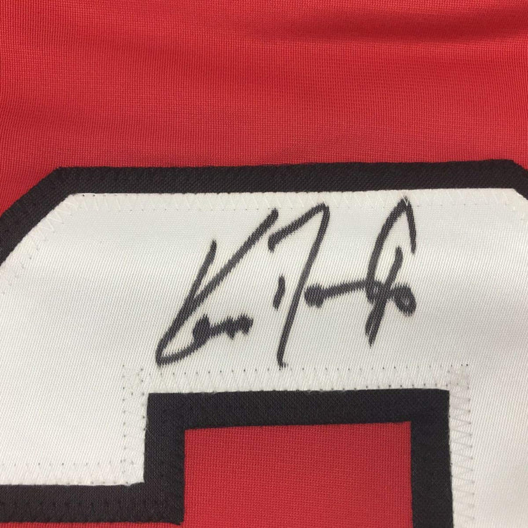 Autographed/Signed Ken Daneyko New Jersey Red Hockey Jersey PSA/DNA COA