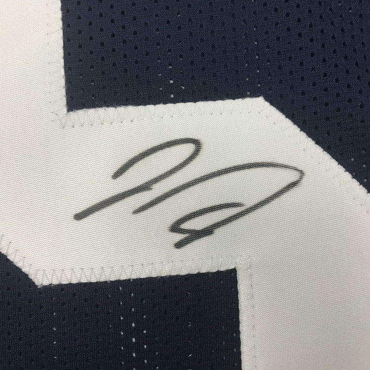 Framed Autographed/Signed Jaylon Smith 33x42 Dallas Thanksgiving Day Football Jersey PSA/DNA COA