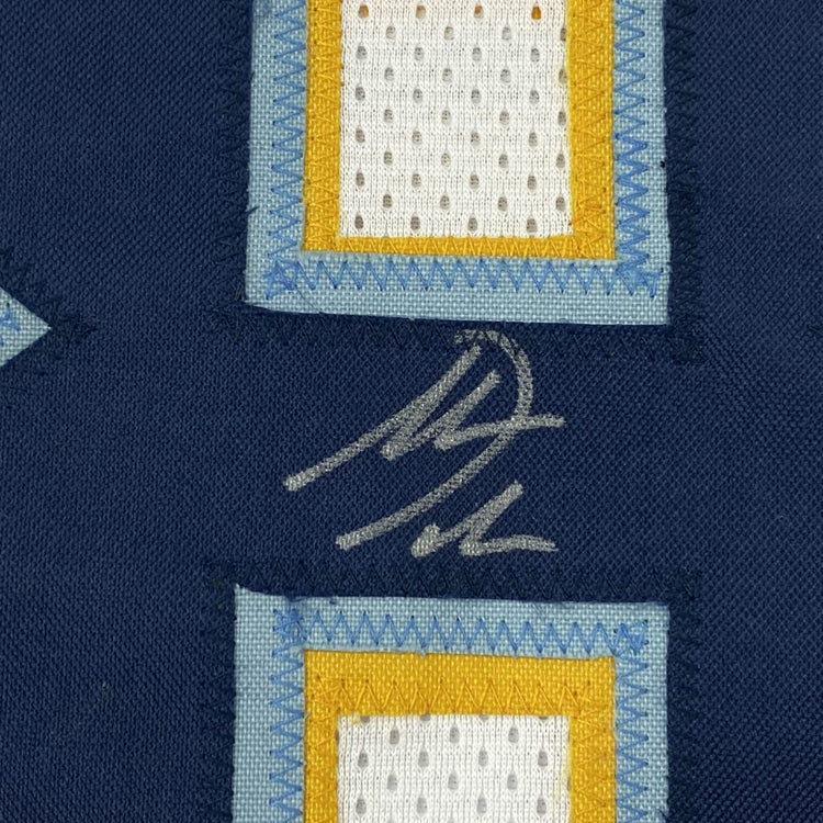 Autographed/Signed Antonio Gates Los Angeles LA Powder Blue Football Jersey Beckett BAS COA