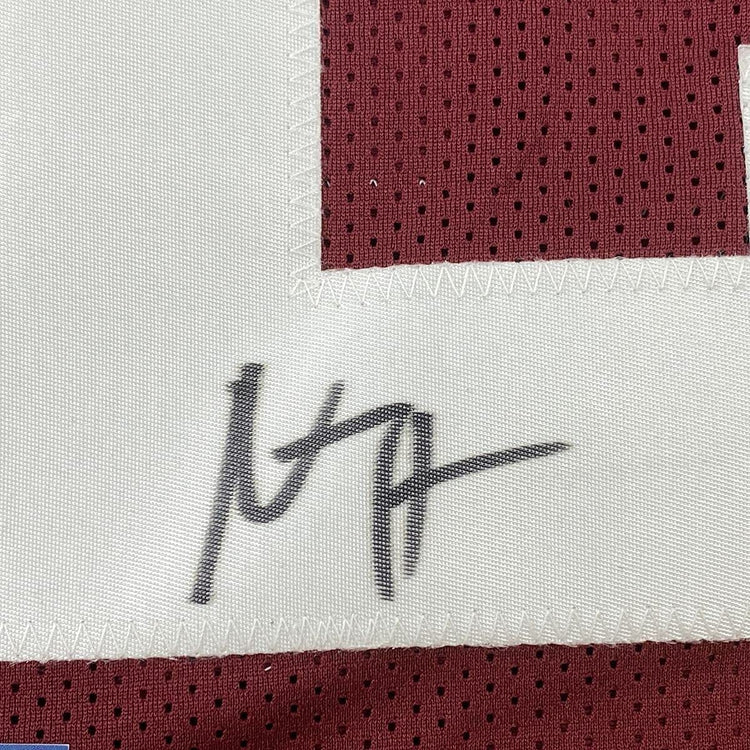 Framed Autographed/Signed Najee Harris 33x42 Alabama Red College Football Jersey Beckett BAS COA