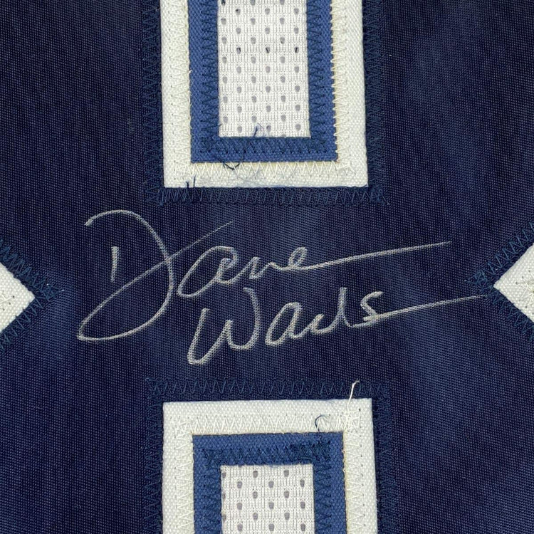 Framed Autographed/Signed Darren Woodson 33x42 Dallas Color Rush Football Jersey JSA COA