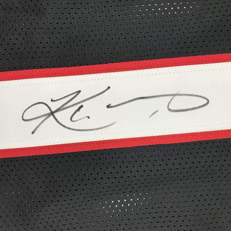 Framed Autographed/Signed Kyler Murray 33x42 Arizona Black Football Jersey JSA COA