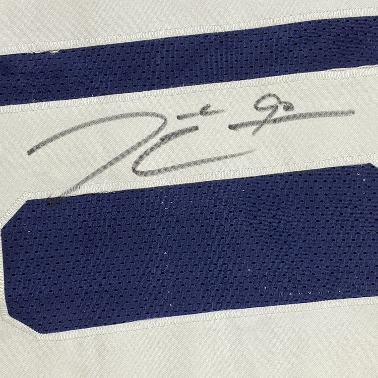 Autographed/Signed Demarcus Lawrence Dallas Thanksgiving Day Football Jersey JSA COA