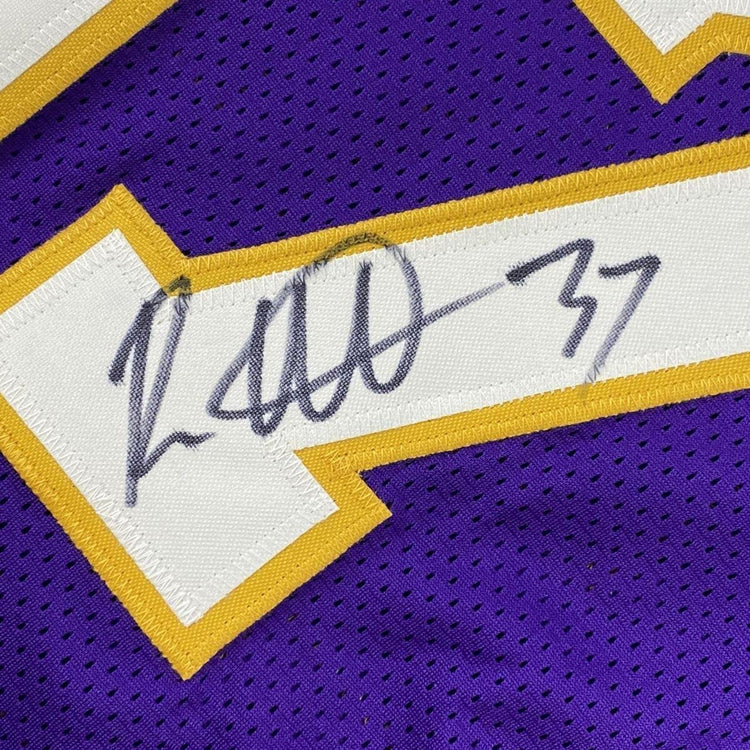 Framed Autographed/Signed Ron Artest 33x42 Los Angeles LA Purple Basketball Jersey PSA/DNA COA