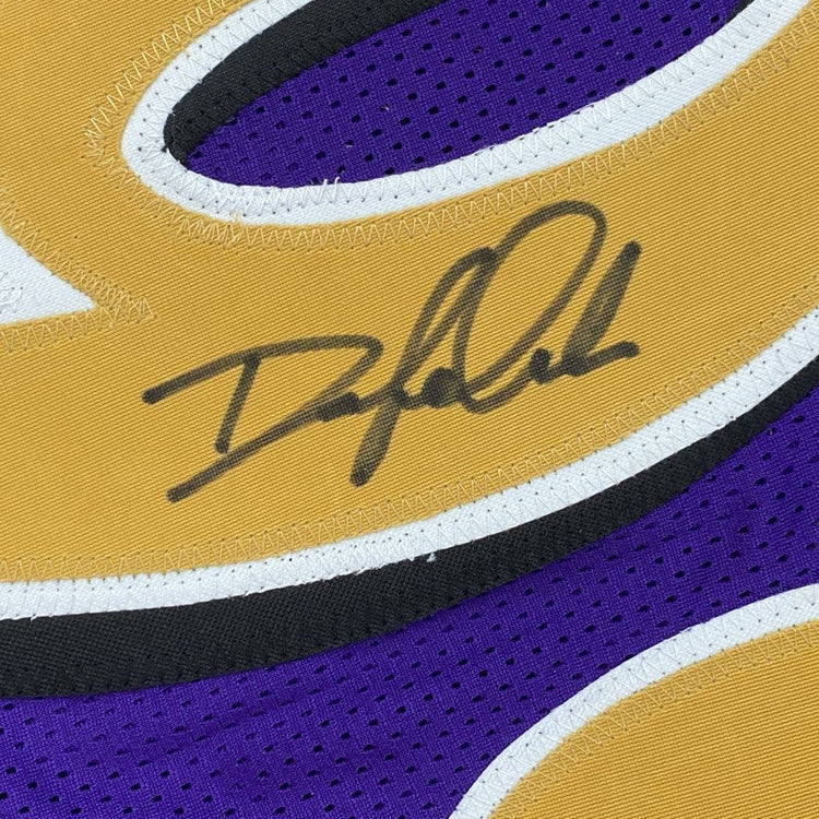 Framed Autographed/Signed Odafe Oweh 33x42 Baltimore Color Rush Football Jersey JSA COA