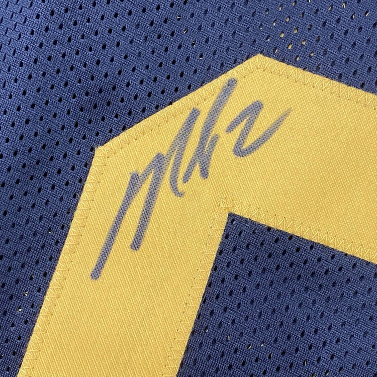Framed Autographed/Signed Michael Mike Vick 33x42 Pittsburgh Color Rush Football Jersey JSA COA