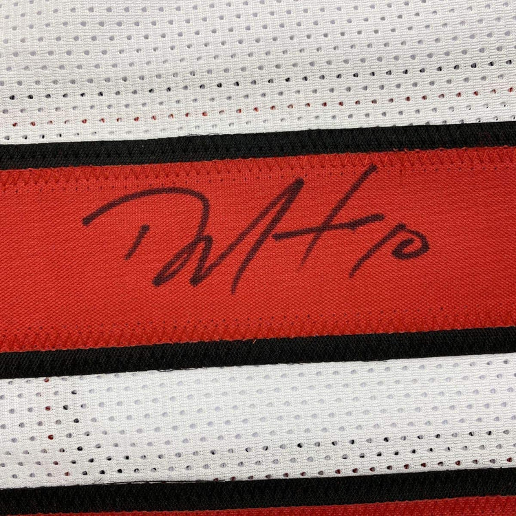 Autographed/Signed DeAndre Hopkins Arizona White Football Jersey JSA COA