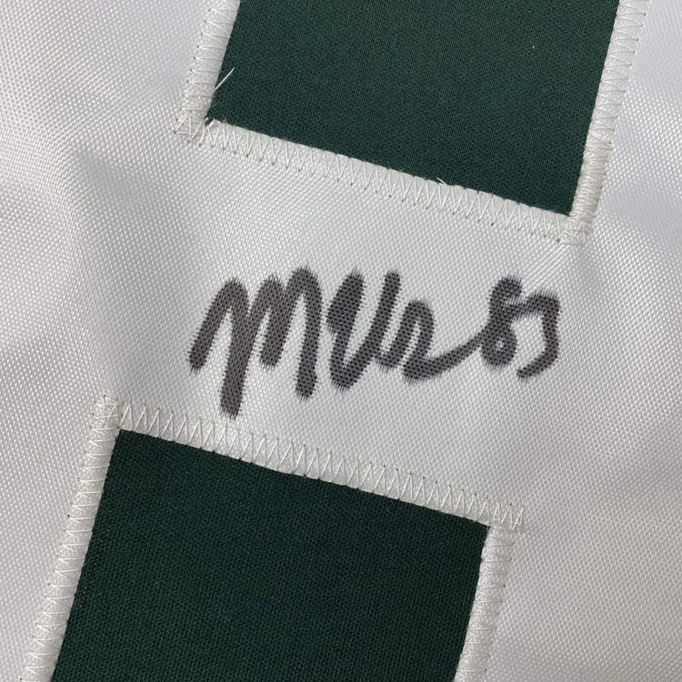 Framed Autographed/Signed Marquez Valdes-Scantling 33x42 Green Bay Green Football Jersey JSA COA