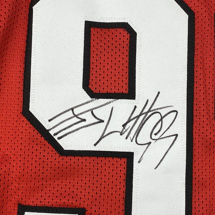 Framed Autographed/Signed JJ J.J. Watt 33x42 Arizona Red Football Jersey JSA COA