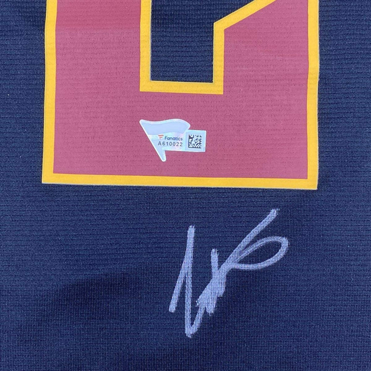 Autographed/Signed Collin Sexton Cleveland Cavaliers Black Basketball Jersey Fanatics COA