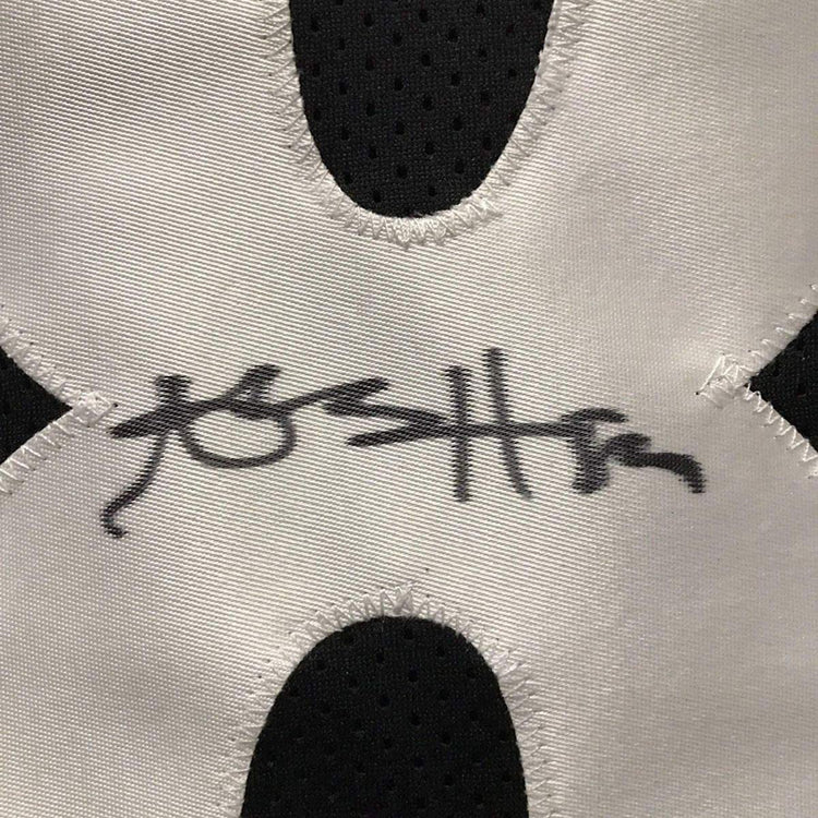 Framed Autographed/Signed Antonio Brown 33x42 Pittsburgh Black Football Jersey Beckett BAS COA