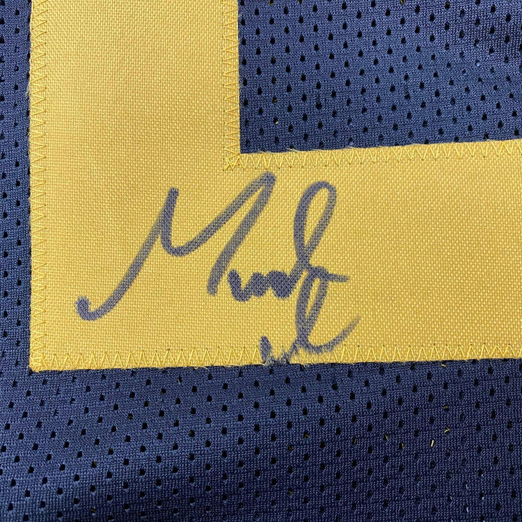Framed Autographed/Signed Maurkice Pouncey 35x39 Pittsburgh Color Rush Black Football Jersey Beckett BAS COA