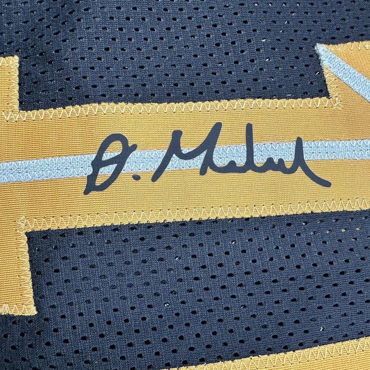 Framed Facsimile Autographed Darius Garland 35x39 Cleveland Black Reprint Laser Auto Basketball Jersey