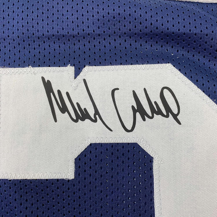 Framed Facsimile Autographed Michael Gallup 35x39 Dallas Thanksgiving Day Reprint Laser Auto Football Jersey