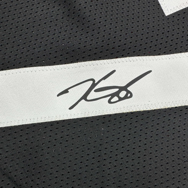 Framed Facsimile Autographed Kevin Durant 35x39 Houston Black Reprint Laser Auto Basketball Jersey