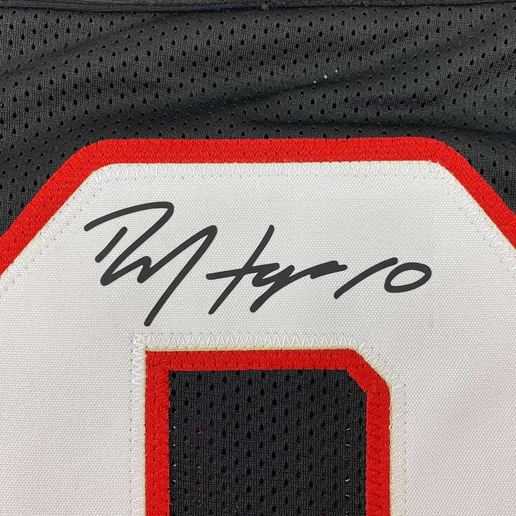 Framed Facsimile Autographed DeAndre Hopkins 35x39 Arizona Black Reprint Laser Auto Football Jersey