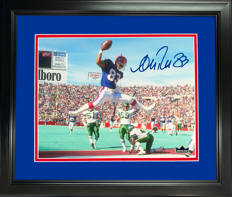Framed Andre Reed Buffalo Bills Facsimile Laser Engraved Signature Auto 11"x14"Football Photo HOFSM Holo