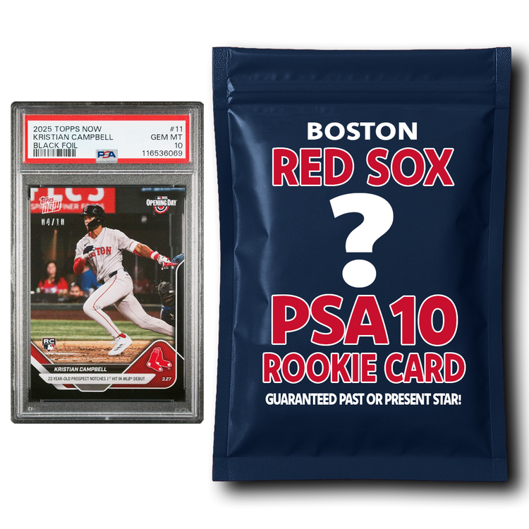 Boston Red Sox PSA 10 Graded Rookie Card Mystery Pack