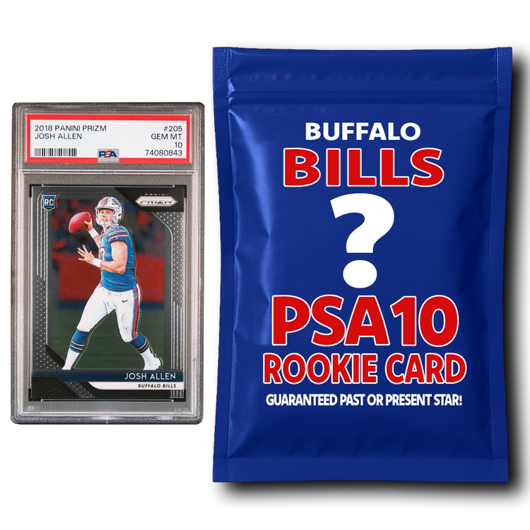 Buffalo Bills PSA 10 Graded Rookie Card Mystery Pack