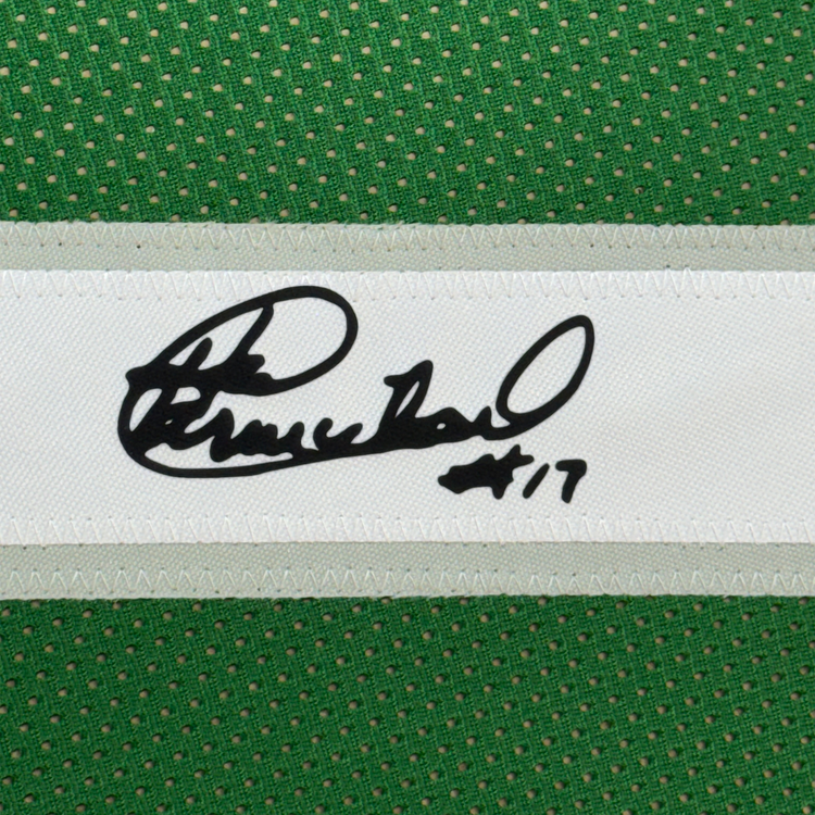 Framed Facsimile Autographed Harold Carmichael 35x39 Philadelphia Kelly Green Reprint Laser Auto Football Jersey