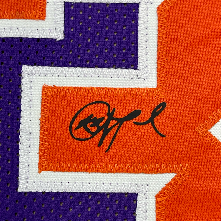 Framed Facsimile Autographed Chris Paul 35x39 Phoenix Purple Reprint Laser Auto Basketball Jersey