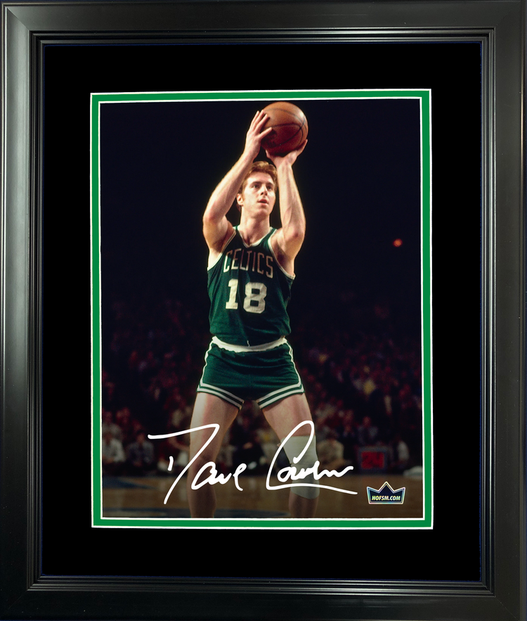 Framed Dave Cowens Facsimile Laser Engraved Signature Auto 11"x14" Basketball Photo HOFSM Holo