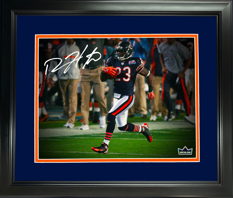 Framed Devin Hester Chicago Bears Facsimile Laser Engraved Signature Auto 11"x14" Football Photo HOFSM Holo