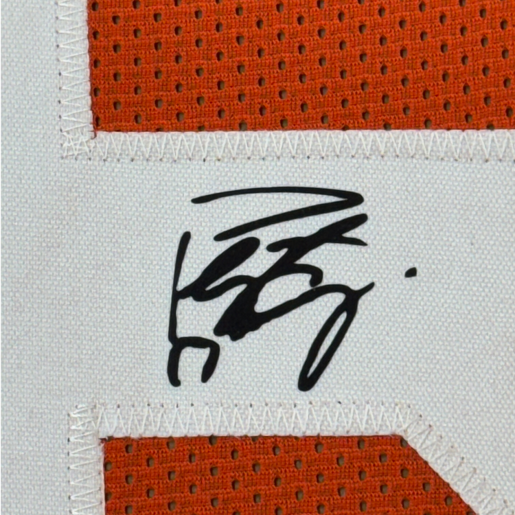 Framed Facsimile Autographed Peyton Manning 35x39 Tennessee Orange Reprint Laser Auto College Football Jersey Size Men's XL