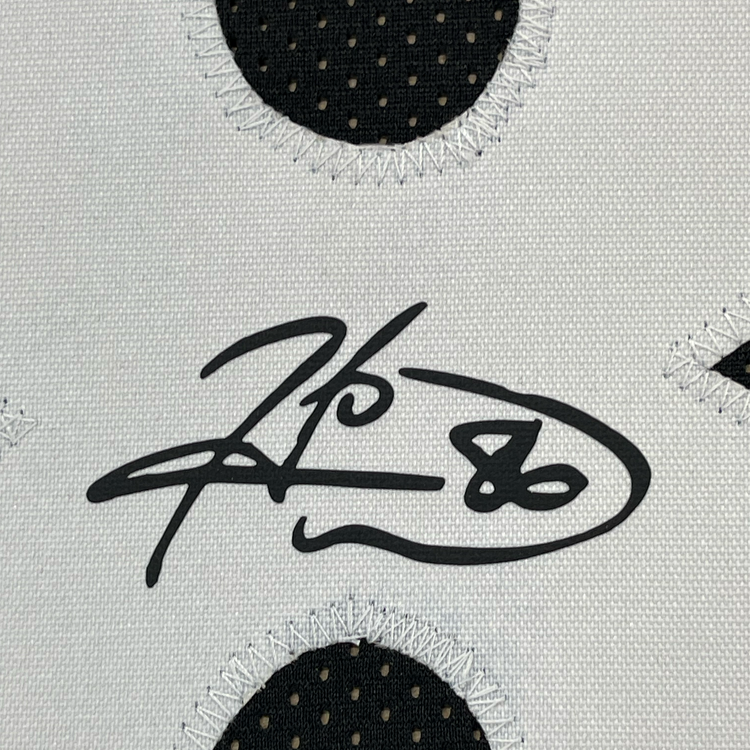 Framed Facsimile Autographed Hines Ward 35x39 Pittsburgh Black Reprint Laser Auto Football Jersey