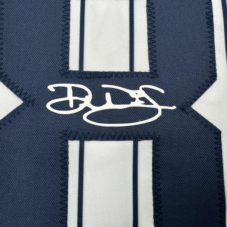 Facsimile Autographed Devin Williams New York Pinstripe Reprint Laser Auto Baseball Jersey Size Men's XL