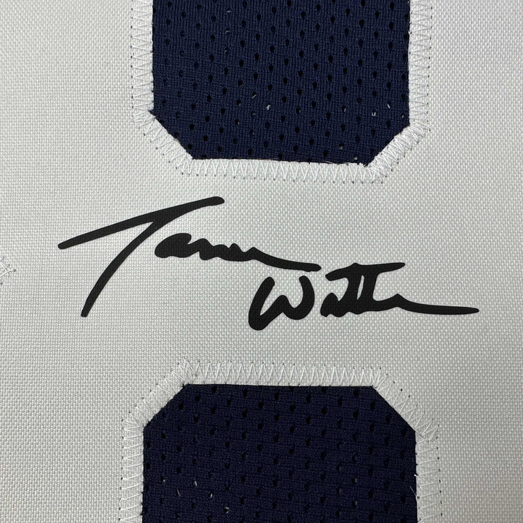 Facsimile Autographed Jason Witten Dallas Thanksgiving Day Reprint Laser Auto Football Jersey Size Men's XL