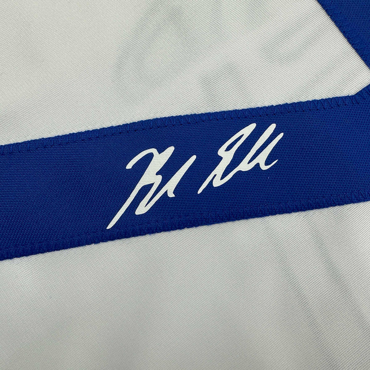 Facsimile Autographed Blake Snell Los Angeles LA White Reprint Laser Auto Baseball Jersey Size Men's XL