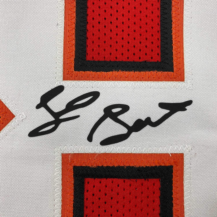 Facsimile Autographed Shaquil Shaq Barrett Tampa Bay Red Reprint Laser Auto Football Jersey Size Men's XL