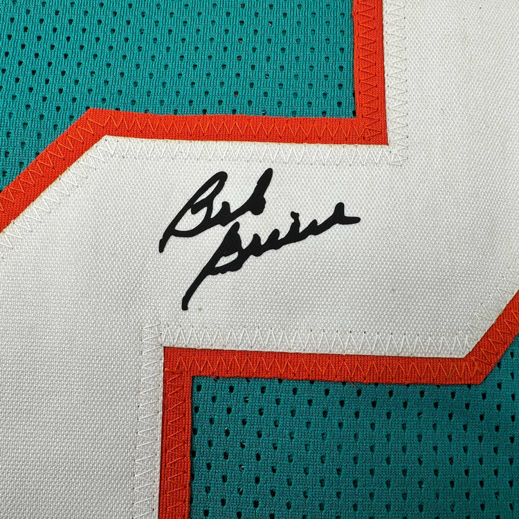 Facsimile Autographed Bob Griese Miami Teal Reprint Laser Auto Football Jersey Size Men's XL