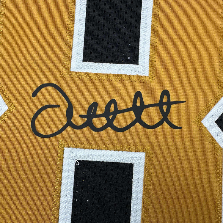 Facsimile Autographed Joe Horn New Orleans Black Reprint Laser Auto Football Jersey Size Men's XL