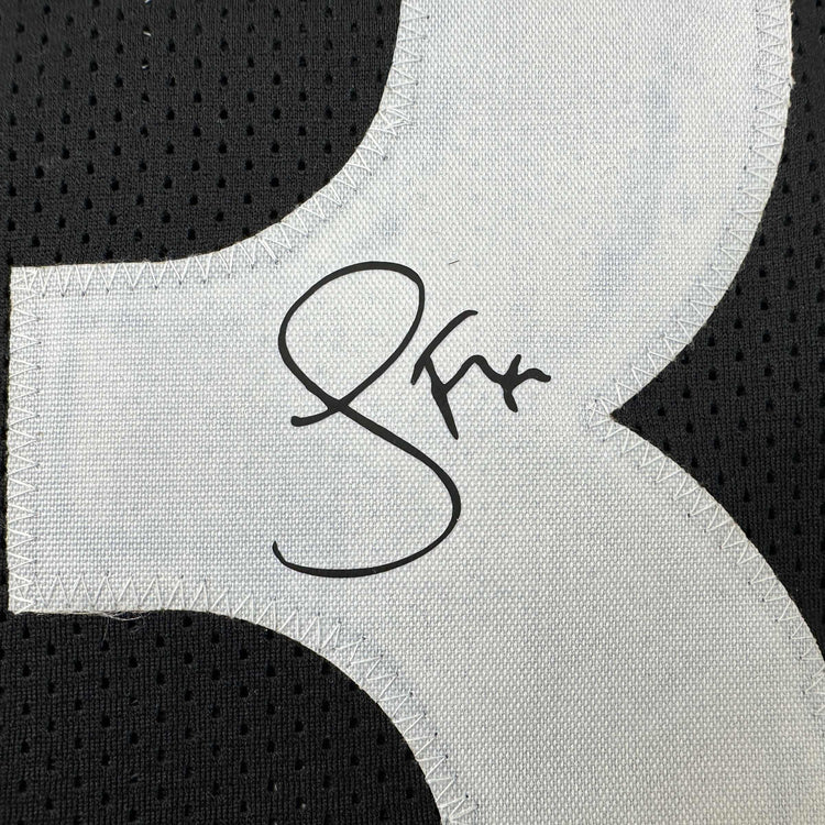 Framed Facsimile Autographed Jamie Foxx Willie Beamen 35x39 Any Given Sunday Movie Miami Black Reprint Laser Auto Football Jersey