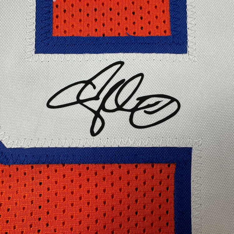 Facsimile Autographed Adam Sandler Bobby Boucher SCLSU The Waterboy Movie Orange Reprint Laser Auto Football Jersey Size Men's XL