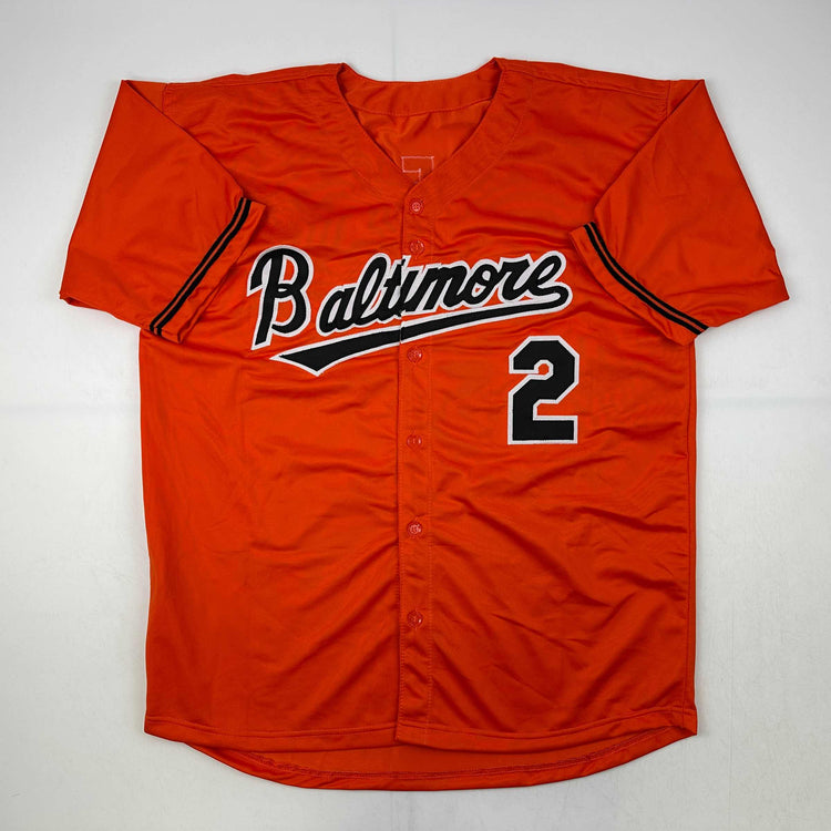 Facsimile Autographed Gunnar Henderson Baltimore Orange Reprint Laser Auto Baseball Jersey Size Men's XL