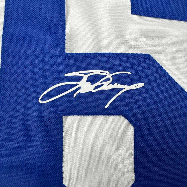 Facsimile Autographed Steve Garvey Los Angeles LA White Reprint Laser Auto Baseball Jersey Size Men's XL