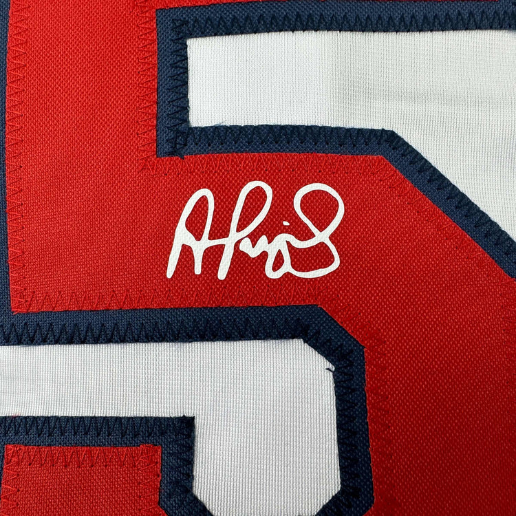 Facsimile Autographed Albert Pujols St. Louis White Reprint Laser Auto Baseball Jersey Size Men's XL
